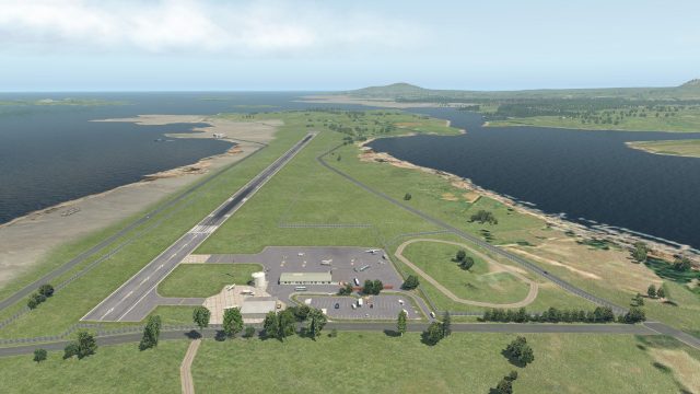 Screenshot 1 — EIDL Donegal Airport Scenery