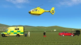 Screenshot 3 — North West UK Air Ambulance G-NWEM Animated