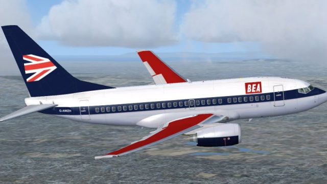 Screenshot 1 — BEA Boeing 737-600