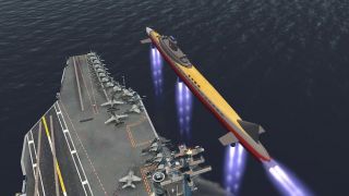 Screenshot 1 — Atragon Flying Submarine Battleship