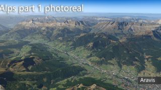 Screenshot 37 — The Alps (Western) Photoreal Scenery
