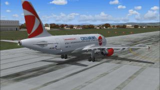 Screenshot 3 — CSA Airbus A319-111, registration OK-NEO