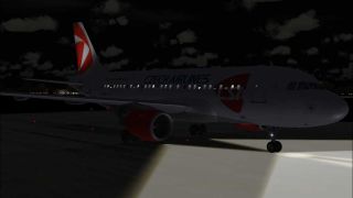Screenshot 4 — CSA Airbus A319-111, registration OK-NEO