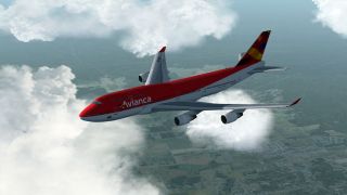 Screenshot 1 — Project Opensky Boeing 747-400 Complete