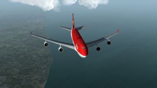Screenshot 3 — Project Opensky Boeing 747-400 Complete