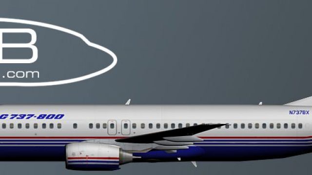 Screenshot 1 — FAIB Boeing 737-800 Base Pack
