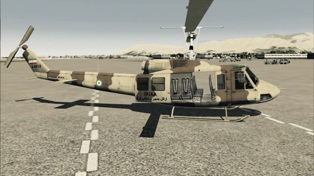 Screenshot 1 — Iran Army Aviation Bell 214