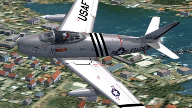 Screenshot 1 — North American F-86F Sabre