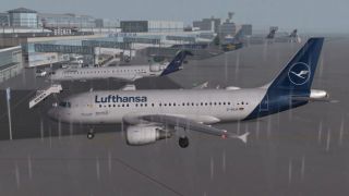Screenshot 1 — Lufthansa Airbus A319-114