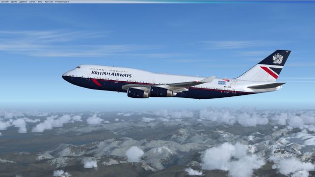 Screenshot 1 — British Airways Landor Retro Livery Boeing 747-436