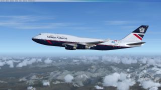 Screenshot 1 — British Airways Landor Retro Livery Boeing 747-436