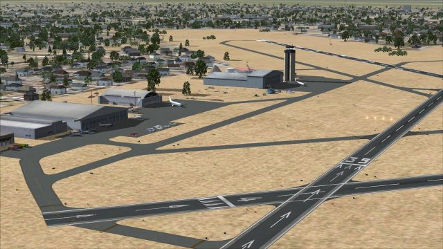 Screenshot 1 — Western Kansas Airfields Scenery (Over 133 Airfields)