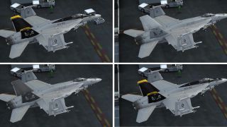 Screenshot 1 — VRS F/A-18E Superbug Mega Repaint Pack