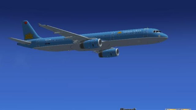 Screenshot 1 — Vietnam Airlines Airbus A321