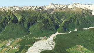 Screenshot 1 — New Zealand Complete Photoreal Scenery
