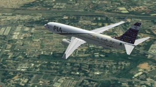 Screenshot 2 — PIA Default 737-800 Repaint Pack