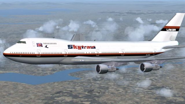 Screenshot 1 — Laker Boeing 747-200B