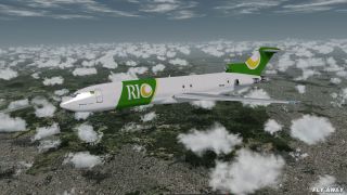 Screenshot 1 — Boeing 727-100/200/ADV Mega Pack