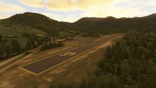 Screenshot 4 — Voss Airport, Bomoen (ENBM) Scenery