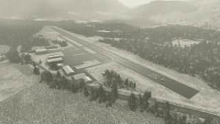 Screenshot 3 — Voss Airport, Bomoen (ENBM) Scenery