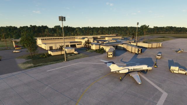 Screenshot 1 — Gainesville Regional Airport (KGNV) Scenery