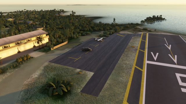 Screenshot 1 — George T. Lewis Airport (KCDK) Scenery