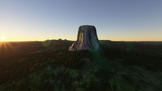Screenshot 7 — Hulett (W43) and Devils Tower Scenery