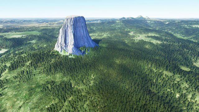 Screenshot 1 — Hulett (W43) and Devils Tower Scenery