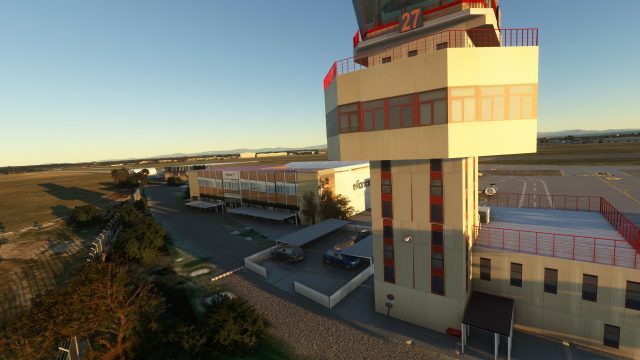 Screenshot 1 — Madrid-Cuatro Vientos Airport (LECU) Scenery