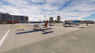 Screenshot 5 — Madrid-Cuatro Vientos Airport (LECU) Scenery