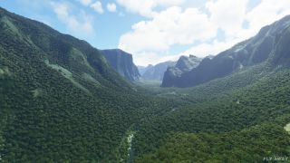 Screenshot 1 — Yosemite Valley, California Scenery