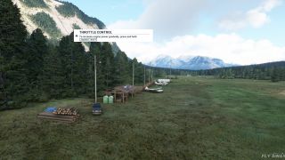 Screenshot 2 — Banff Airport (CYBA) Alberta, Canada Scenery