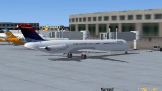 Screenshot 1 — Delta Airlines McDonnell Douglas MD-83 Fictional Repaint