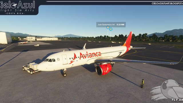 Screenshot 1 — Avianca Costa Rica Airbus A320 N776AV Livery