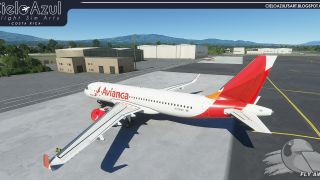 Screenshot 2 — Avianca Costa Rica Airbus A320 N776AV Livery