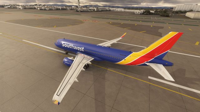 Screenshot 1 — Southwest Airlines A320neo Livery