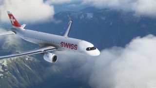 Screenshot 2 — SWISS International Airlines A320 8K Livery