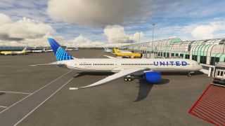 Screenshot 7 — United Airlines Boeing 787-10 (New Colors) Livery