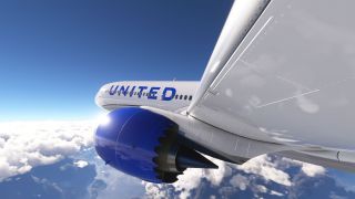 Screenshot 56 — United Airlines Boeing 787-10 (New Colors) Livery