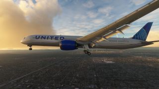 Screenshot 30 — United Airlines Boeing 787-10 (New Colors) Livery