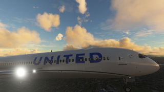 Screenshot 59 — United Airlines Boeing 787-10 (New Colors) Livery