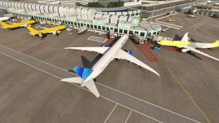 Screenshot 2 — United Airlines Boeing 787-10 (New Colors) Livery