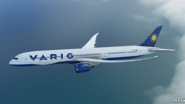 Screenshot 1 — VARIG Fictional Boeing 787 Livery