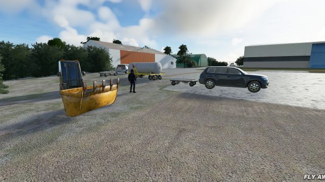 Screenshot 1 — Robledillo de Mohernando Airfield (LERM) Scenery