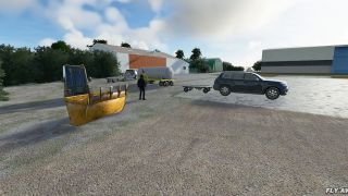 Screenshot 1 — Robledillo de Mohernando Airfield (LERM) Scenery