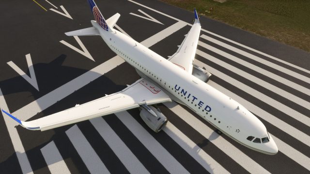 Screenshot 1 — United Airlines Airbus A320 Livery