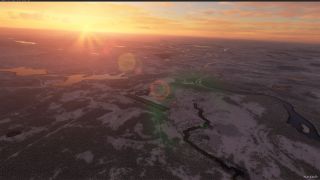 Screenshot 34 — Finland 20 m Terrain Mesh (DEM) Scenery