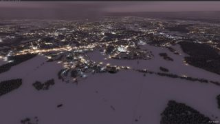 Screenshot 44 — Finland 20 m Terrain Mesh (DEM) Scenery