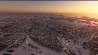 Screenshot 28 — Finland 20 m Terrain Mesh (DEM) Scenery