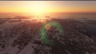Screenshot 35 — Finland 20 m Terrain Mesh (DEM) Scenery